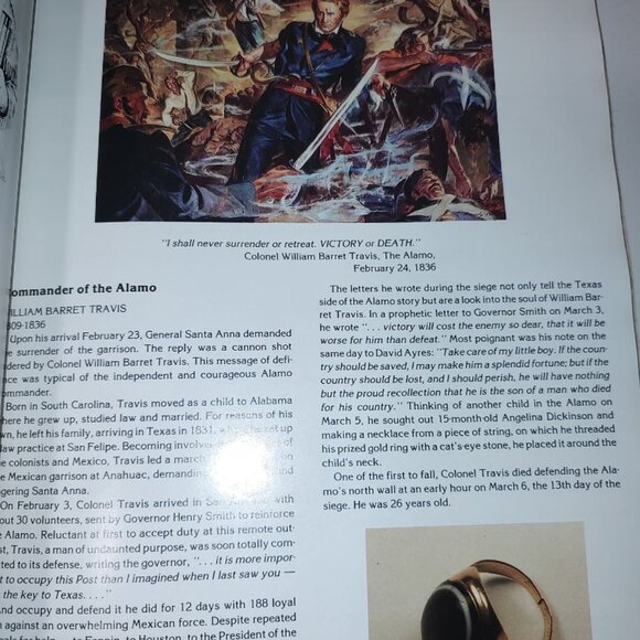 1986 The Alamo Long Barrack Museum Book By Daughters of Republic Texas-SC-Fair - Picture 3 of 6